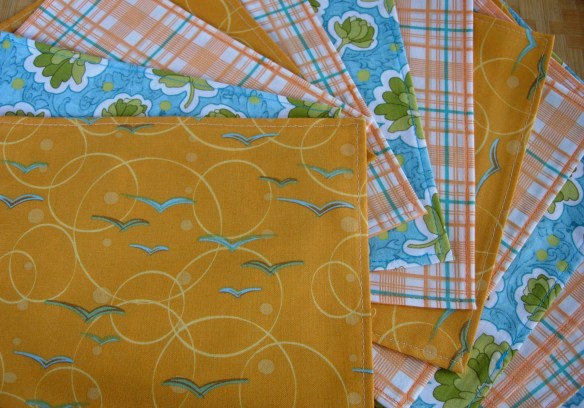 Snack napkins, set of 14